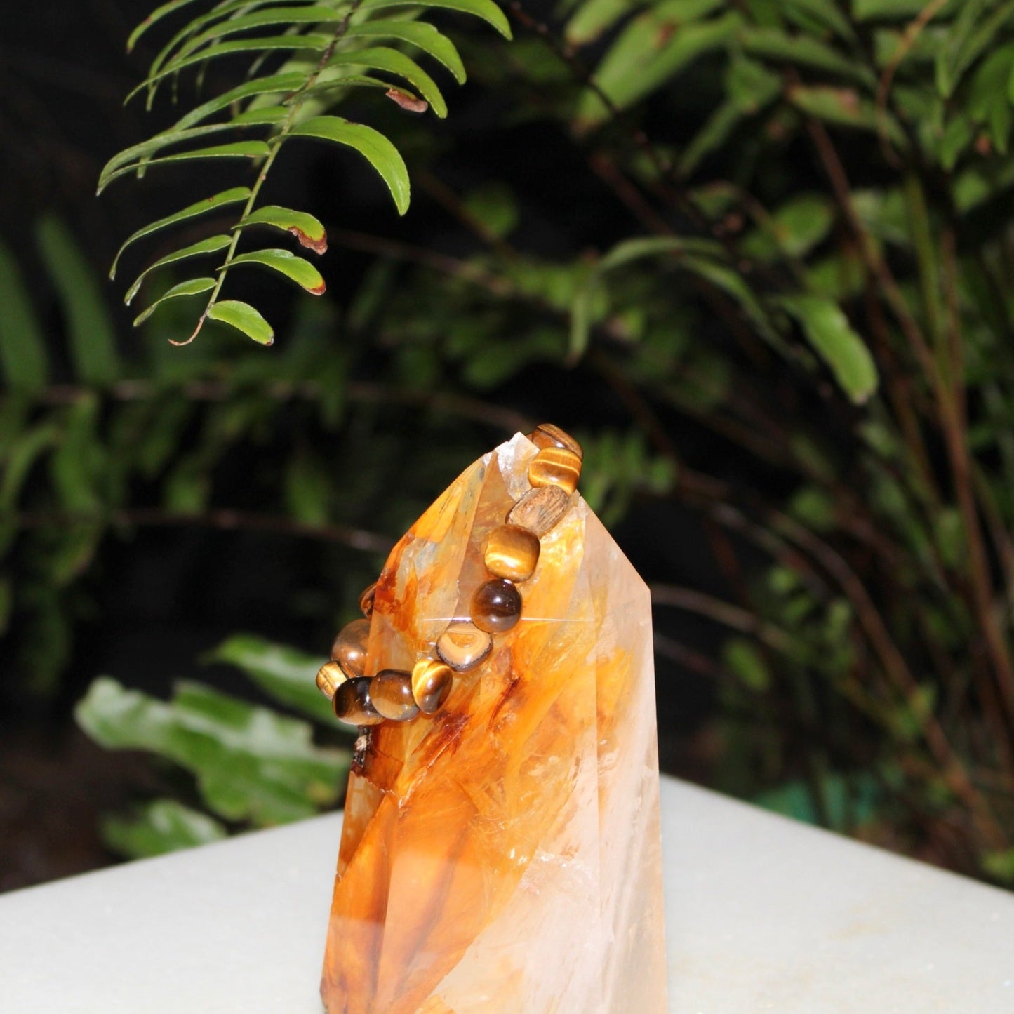 TIGER EYE EARHTLY PROSPERITY BRACELET